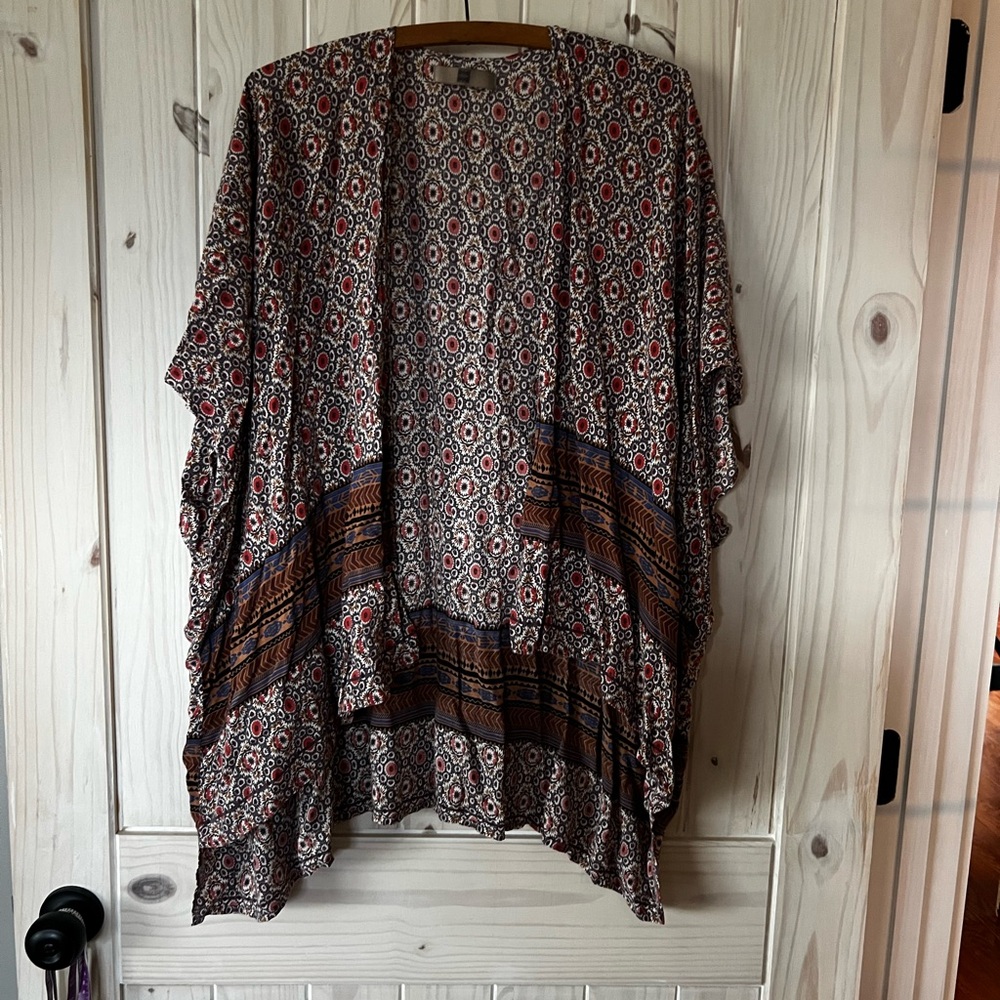Bohemian Patterned Kimono